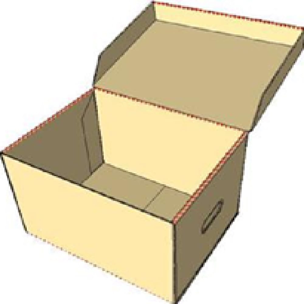 CARTON STORAGE BOX PACK IN 31.1X41.3X26.4CM