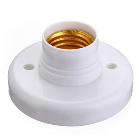 LAMP HOLDER LH-E27 WHITE ZEATAR