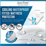 MATTRESS PAD JEAN PERRY  190X183X40CM MTRS PRT JP COOL K WHITE