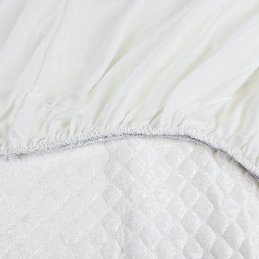 JEAN PERRY COOLING WATERPROOF FITTED MATTRESS PROTECTOR SUPER KING