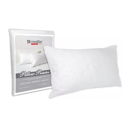 PILLOW PROTECTOR NOVELLE  48X74X5CM PILLOW PAD NOV WHITE