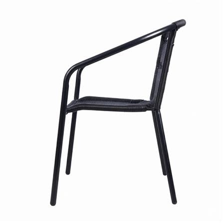 PE RATTAN CHAIR SPRING BDC1661 DARK BROWN