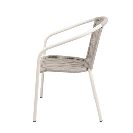 PE RATTAN CHAIR SPRING BDC1661 GREY
