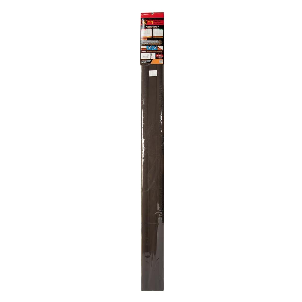 U-SHAPED FOAM DOOR SWEEP SMILE SM-020 100CM BROWN