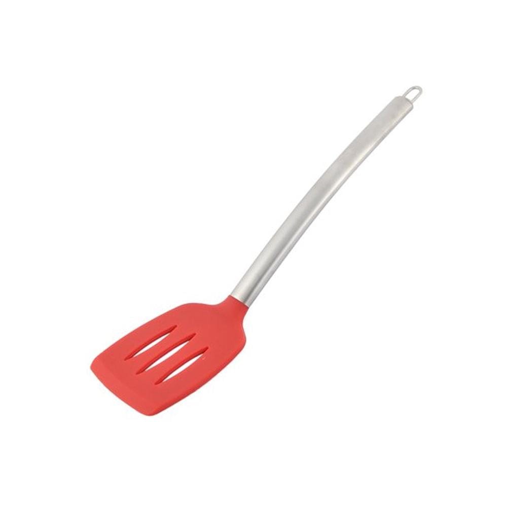 NYLON SLOTTED TURNER WITH STAINLESS STEEL HANDLE H705