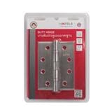 BUTT HINGE 4X3IN HAFELE 489.04.001 STAINLESS STEEL 3PCS/PACK