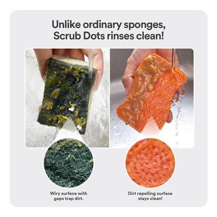 SCOTCH BRITE SCRUB DOTS NON-SCRATCH 1PK