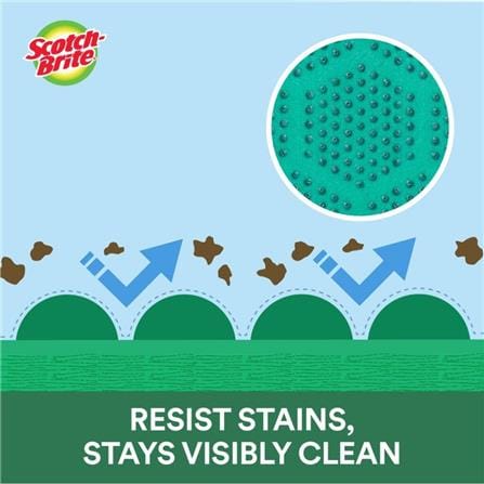 SCOTCH BRITE SCRUB DOTS HEAVY DUTY 1PK
