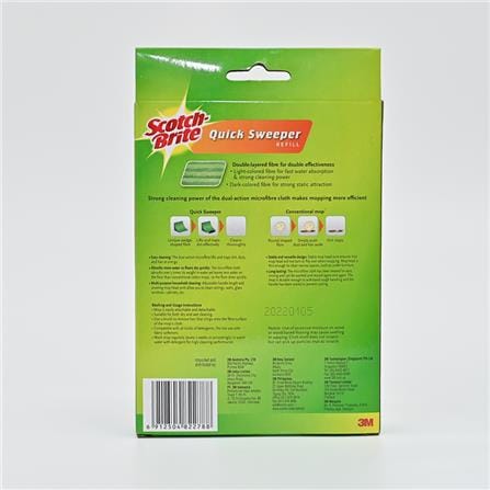 SCOTCH BRITE QUICK SWEEPER REFILL 1PC
