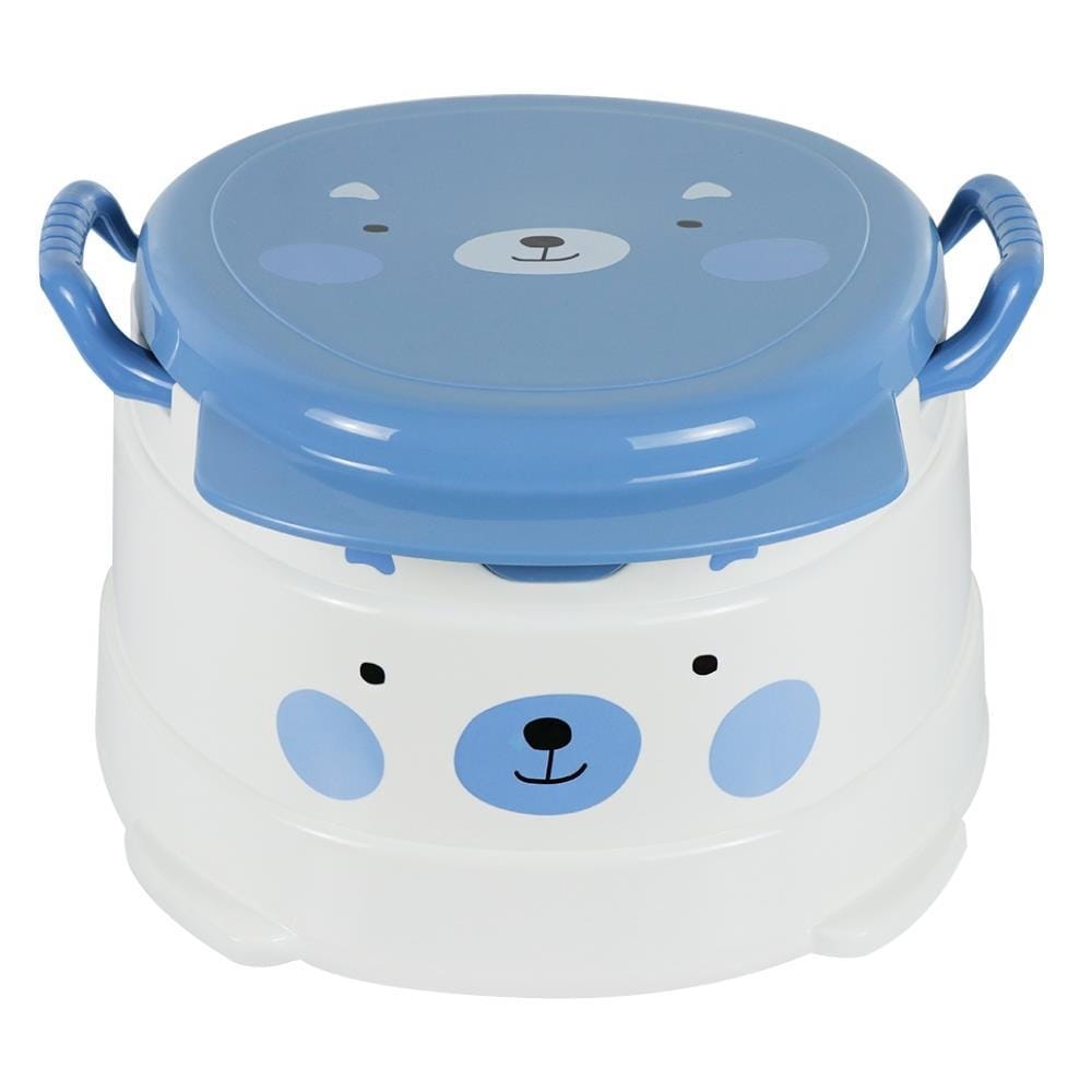 MOYA PORTABLE TOILET CHILDREN POTTY AE-153 W36.5xD40xH22CM CYAN