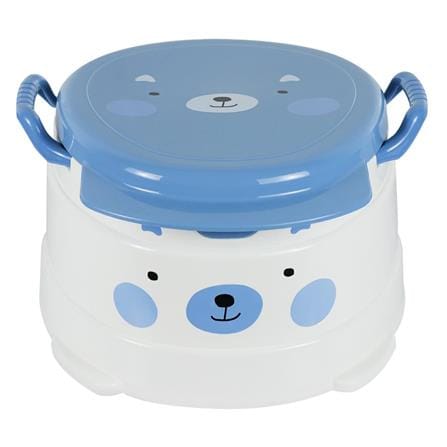 MOYA PORTABLE TOILET CHILDREN POTTY AE-153 W36.5xD40xH22CM CYAN