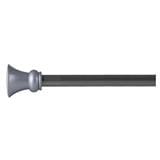 STEEL TENSION ROD HOME LIVING STYLE EGYPTIAN 180-310CM ANTIQUE SILVER