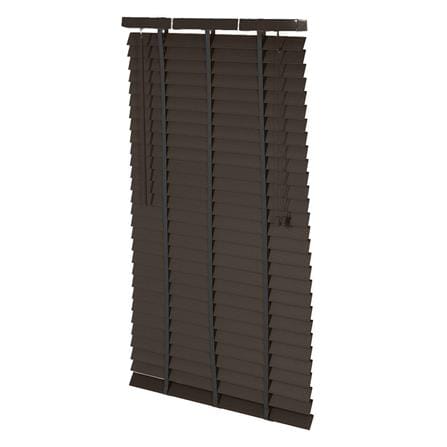 HOME LIVING STYLE VENETIAN BLIND FAUXWOOD 70X130CM DARK BROWN