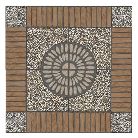 TARA FLOORTILE 40X40CM STONE MADAGASCAR GREY 0.96M2