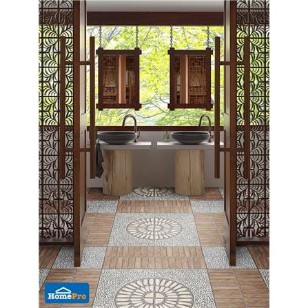 TARA FLOORTILE 40X40CM STONE MADAGASCAR GREY 0.96M2