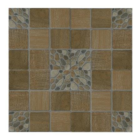 TARA FLOORTILE 30X30CM TRUNK BROWN 0.96M2