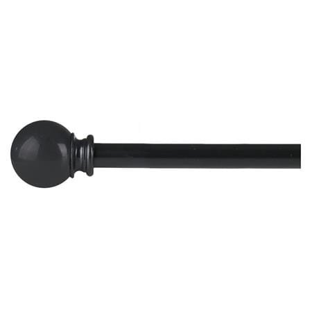 STEEL TENSION ROD HOME LIVING STYLE BALLOON 180-310CM BLACK