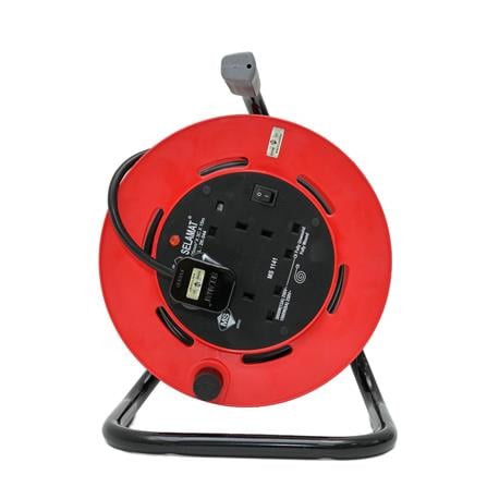 SELAMAT 4 GANG 40 METER INDUSTRIAL CABLE REEL 2K-344(40M)
