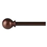STEEL TENSION ROD HOME LIVING STYLE BALLOON 110-210CM BROWN