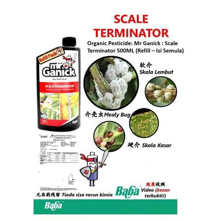 BABA MR GANICK SCALE TERMINATOR REFILL PACK 500ML