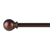 STEEL TENSION ROD HOME LIVING STYLE BALLOON 180-310CM BROWN