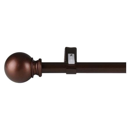 STEEL TENSION ROD HOME LIVING STYLE BALLOON 180-310CM BROWN