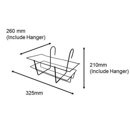 BABA WH-33-3 POTS IRON HANGING STAND