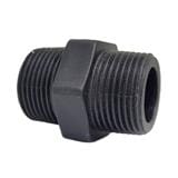 ATKC POLY FITTING EQUAL NIPPLE 1"