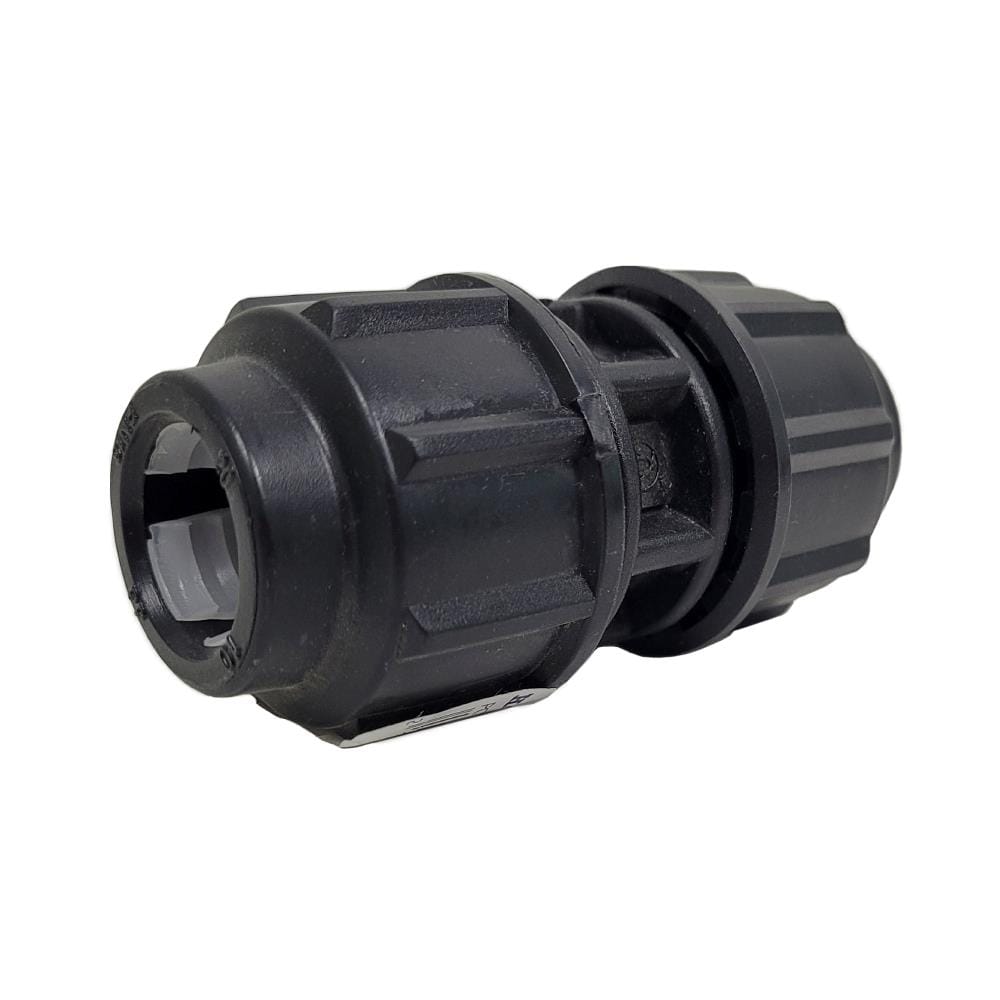 ATKC POLY FITTINGS STRAIGHT COUPLER 20MM x 20MM