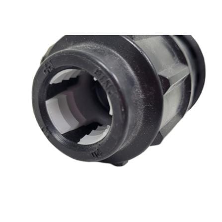ATKC POLY FITTINGS STRAIGHT COUPLER 20MM x 20MM