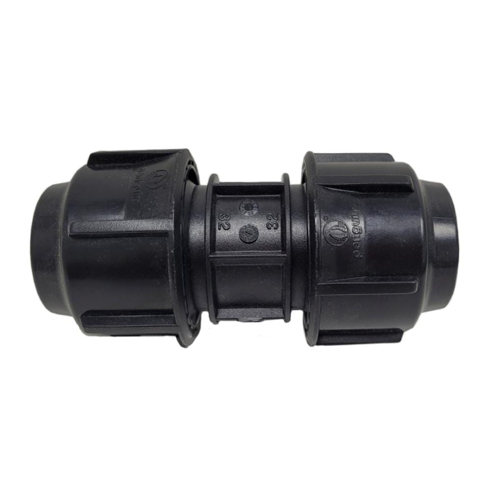 ATKC POLY FITTING STRAIGHT COUPLER 32MM x 32MM