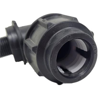 ATKC POLY FITTINGS MALE BEND 25MM x 1/2"