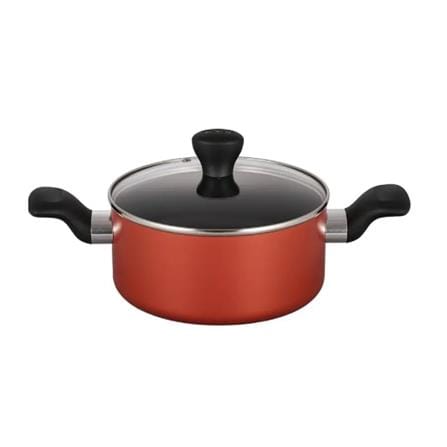 TEFAL COOKWARE SET FRESH START 4PCS B507S4 RED