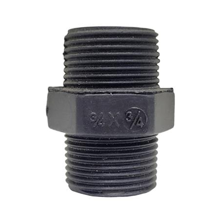 ATKC POLY FITTING EQUAL NIPPLE 3/4"