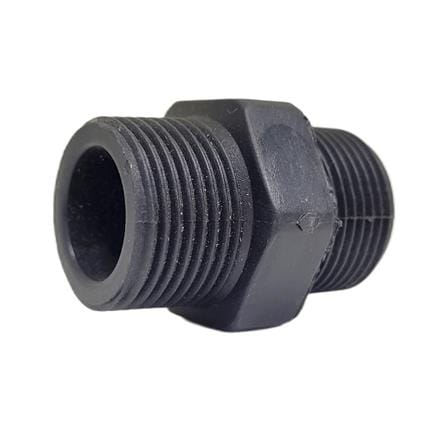 ATKC POLY FITTING EQUAL NIPPLE 3/4"