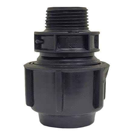 ATKC POLY MALE THREADED ADAPTOR 32MM x 1"