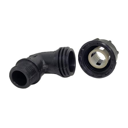 ATKC POLY FITTINGS MALE BEND 20MM x 3/4"
