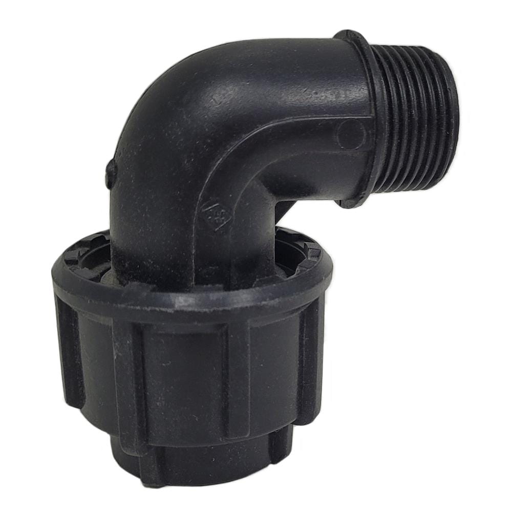 ATKC POLY FITTINGS MALE BEND 20MM x 1/2"