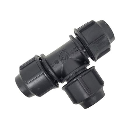 ATKC POLY FITTINGS EQUAL TEE 25MM x 25MM