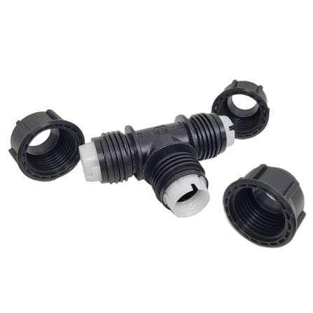 ATKC POLY FITTINGS EQUAL TEE 25MM x 25MM