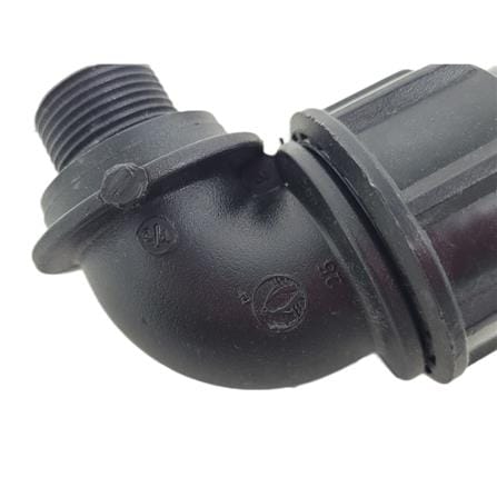ATKC POLY FITTINGS MALE BEND 25MM x 3/4"
