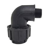 ATKC POLY FITTINGS MALE BEND 32MM x 3/4"