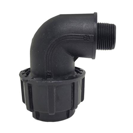 ATKC POLY FITTINGS MALE BEND 32MM x 3/4"