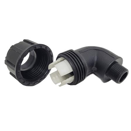 ATKC POLY FITTINGS MALE BEND 32MM x 3/4"