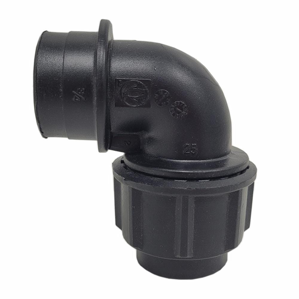ATKC POLY FITTINGS FEMALE BEND 25MM x 3/4"