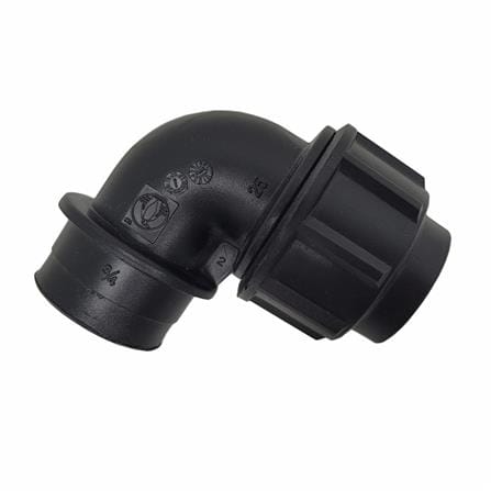 ATKC POLY FITTINGS FEMALE BEND 25MM x 3/4"