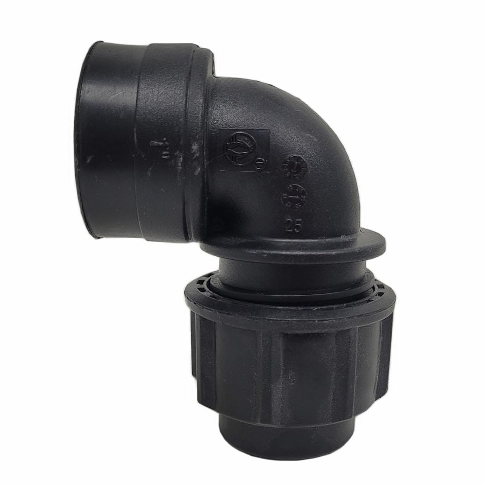 ATKC POLY FITTINGS FEMALE BEND 25MM x 1"