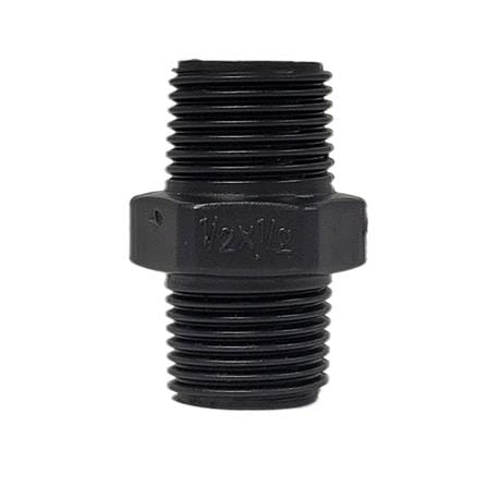 ATKC POLY FITTING EQUAL NIPPLE 1/2"