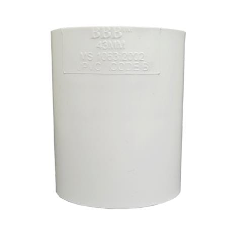 ATKC UPVC FITTINGS STRAIGHT COUPLING 1 1/2" 40MM