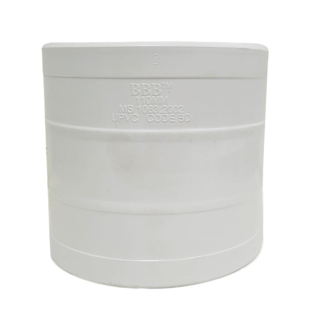 ATKC UPVC FITTINGS STRAIGHT COUPLING 4" 110MM